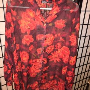 fleurs by elegant additions 
long sleeved shirt